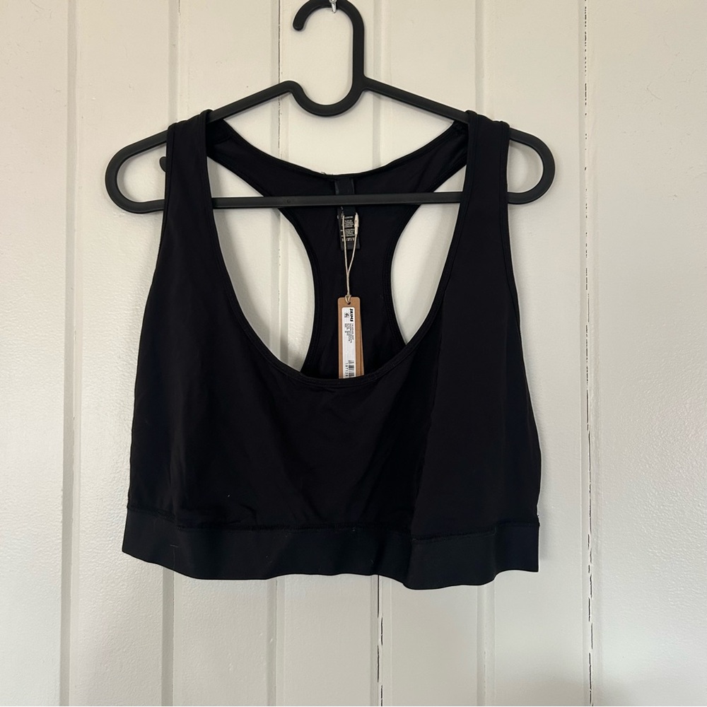 SKIMS Midnight Black Sports Bra